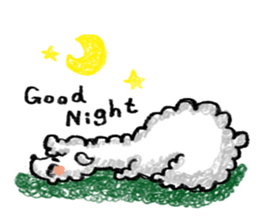 Yurukawa Mr. alpaca sticker #7956378