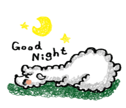 Yurukawa Mr. alpaca sticker #7956378