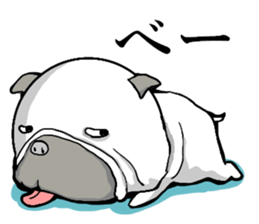 bad dog mouth sticker #7956660