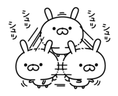 Restless rabbit sticker #7956710