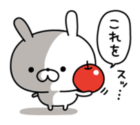 Restless rabbit sticker #7956712