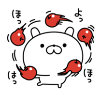 Restless rabbit sticker #7956715