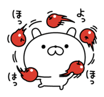 Restless rabbit sticker #7956715