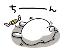 Restless rabbit sticker #7956726