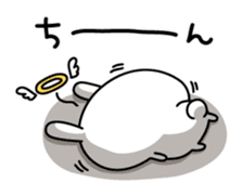 Restless rabbit sticker #7956726