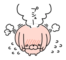 Restless rabbit sticker #7956730