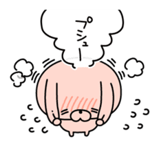 Restless rabbit sticker #7956730