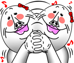 An annoying woman sticker #7956753