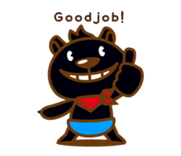 Shiro Kuro Kuma Kuma sticker #7957027