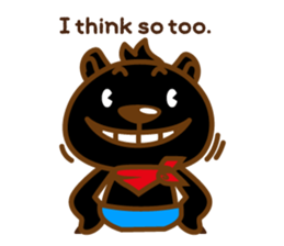 Shiro Kuro Kuma Kuma sticker #7957031