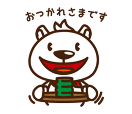 Shiro Kuro Kuma Kuma sticker #7957034