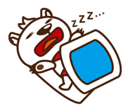 Shiro Kuro Kuma Kuma sticker #7957036