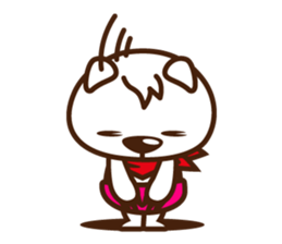 Shiro Kuro Kuma Kuma sticker #7957054