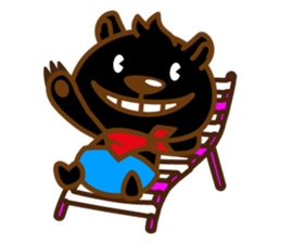 Shiro Kuro Kuma Kuma sticker #7957057