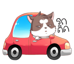 Cocoa Siberian Husky Vol.2 sticker #7957348