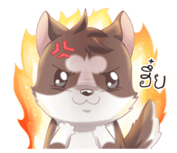 Cocoa Siberian Husky Vol.2 sticker #7957353