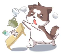 Cocoa Siberian Husky Vol.2 sticker #7957354