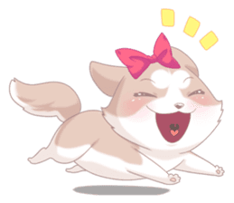 Cocoa Siberian Husky Vol.2 sticker #7957361