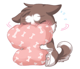 Cocoa Siberian Husky Vol.2 sticker #7957365