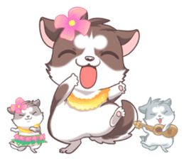 Cocoa Siberian Husky Vol.2 sticker #7957367