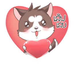 Cocoa Siberian Husky Vol.2 sticker #7957369