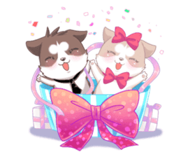 Cocoa Siberian Husky Vol.2 sticker #7957370