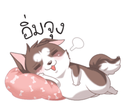 Cocoa Siberian Husky Vol.2 sticker #7957376