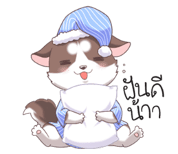 Cocoa Siberian Husky Vol.2 sticker #7957379