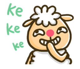 sheep sheep yang yang' life sticker #7957381