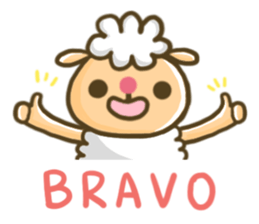 sheep sheep yang yang' life sticker #7957382