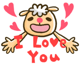 sheep sheep yang yang' life sticker #7957385