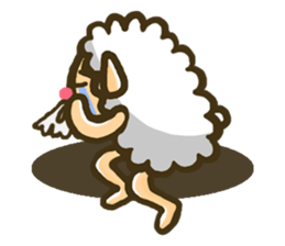 sheep sheep yang yang' life sticker #7957389