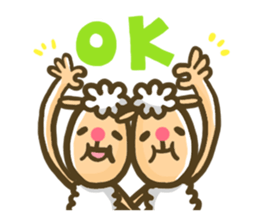 sheep sheep yang yang' life sticker #7957398