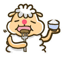 sheep sheep yang yang' life sticker #7957402