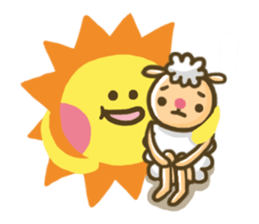sheep sheep yang yang' life sticker #7957405