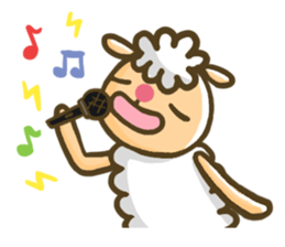 sheep sheep yang yang' life sticker #7957409