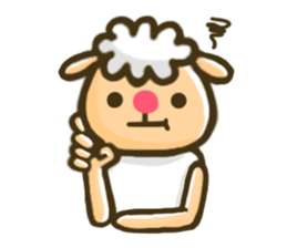sheep sheep yang yang' life sticker #7957413