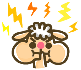 sheep sheep yang yang' life sticker #7957418