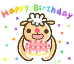 sheep sheep yang yang' life sticker #7957419