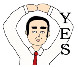 Mr. Dandy's everyday life sticker #7957764