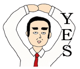Mr. Dandy's everyday life sticker #7957764