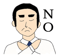 Mr. Dandy's everyday life sticker #7957765