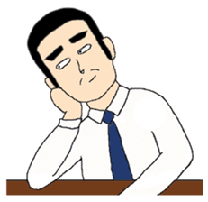 Mr. Dandy's everyday life sticker #7957774