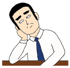 Mr. Dandy's everyday life sticker #7957774