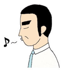Mr. Dandy's everyday life sticker #7957777