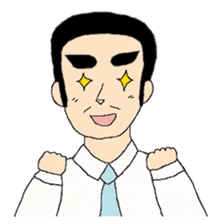 Mr. Dandy's everyday life sticker #7957780