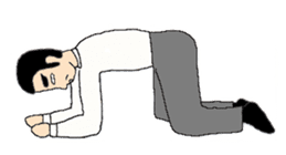 Mr. Dandy's everyday life sticker #7957789