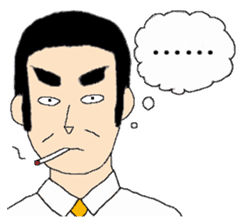 Mr. Dandy's everyday life sticker #7957790