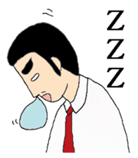 Mr. Dandy's everyday life sticker #7957791