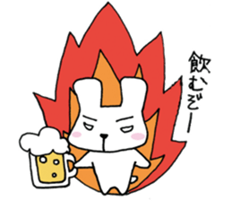 Nice Cheers rabbit sticker #7957997